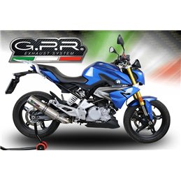 GPR Bmw G 310 R 2017/20 e4 E4.BM.CAT.93.M3.INOX