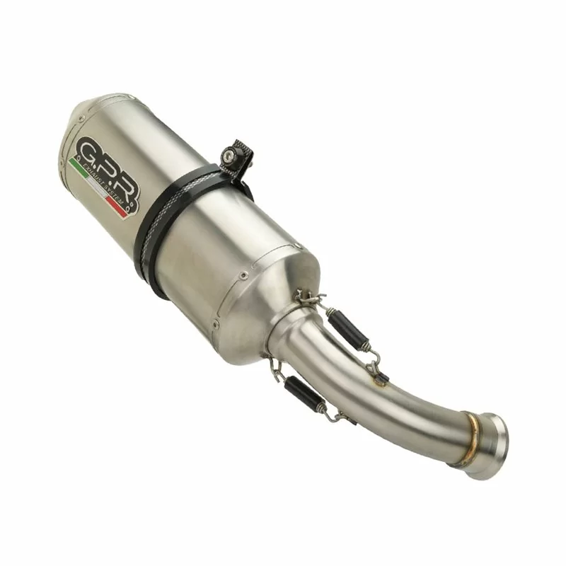 GPR Scarico Omologato Satinox Per BMW R 1150 GS (1999-03) E Adventure (2002-04) - Terminale In Acciaio Inox Con DBKILLER - 4