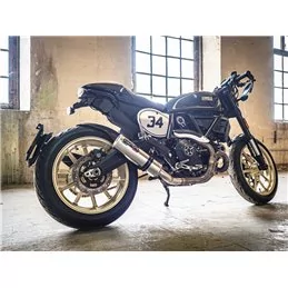 GPR Ducati Scrambler 800 2017/20 e4 E4.D.135.CAT.M3.INOX