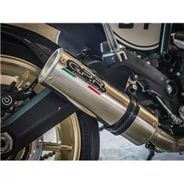GPR Ducati Scrambler 800 2017/20 e4 E4.D.135.CAT.M3.INOX