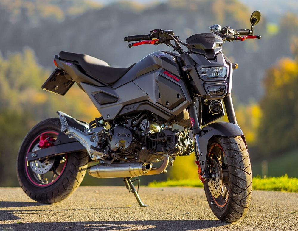 Pot D'échappement GPR Pour Honda MSX / Grom 125 (2013-2017) - Homologué, Silencieux Avec Db Killer Amovible