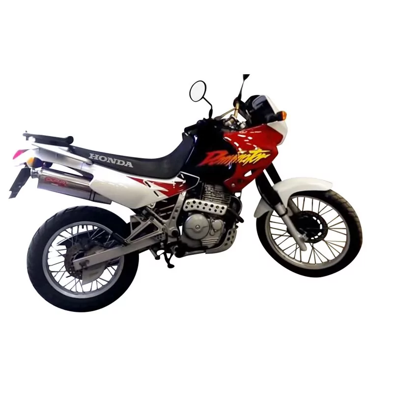 GPR Scarico Omologato Satinox Per Suzuki DR 650 R/N/Re 1990-95 – Acciaio Inox, Con Db Killer