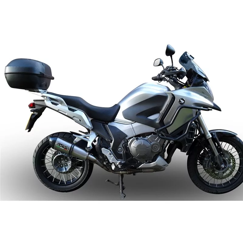 GPR Italia Scarico Furore Nero Per BMW K 1200 S - R 2004/08 - Omologato Catalizzato