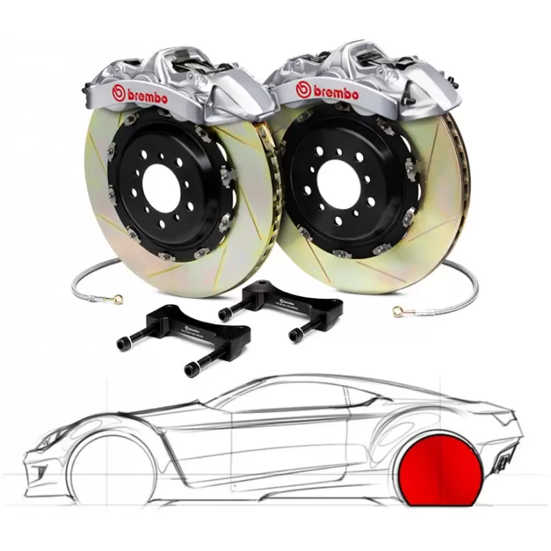 Brembo GT-R Audi Q7 2P1.9012AR
