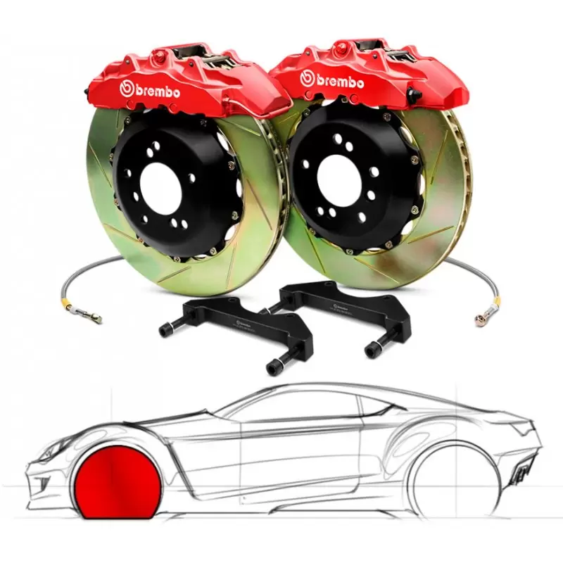 Brembo GT Audi RS4 (B7) 101.9006A Brembo GT Audi RS4 (B7) 101.9006A