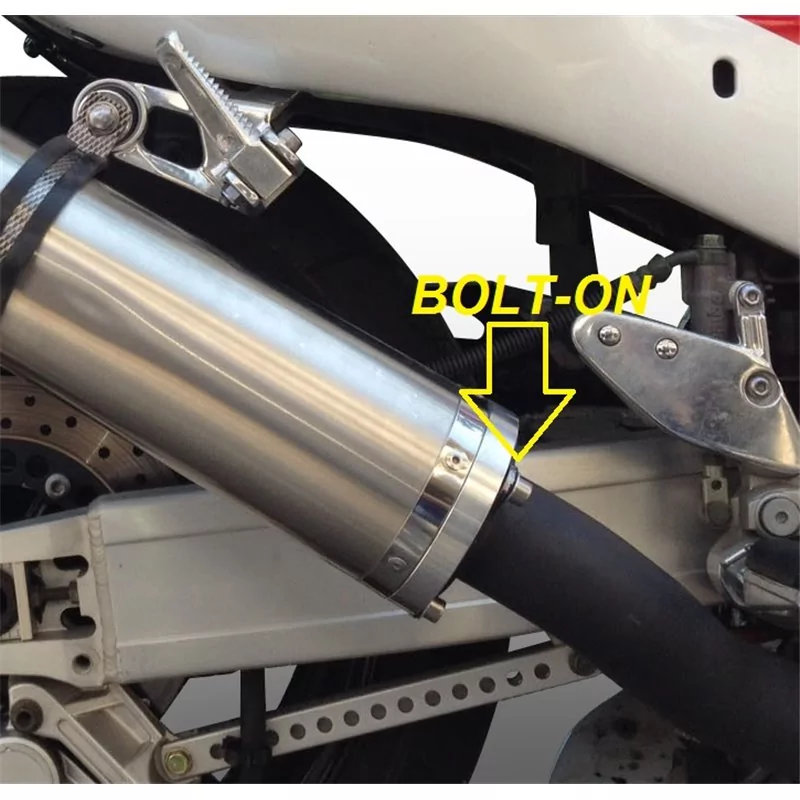 Kawasaki Zx-12R 2000 - 06 GPR Inox Tondo - ラウンド公認