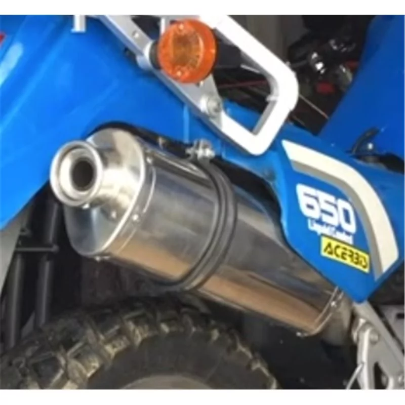 GPR Italia Scarico Moto Trioval K.29.TRI Omologato Per Kawasaki KLR 650 (1988-2005)