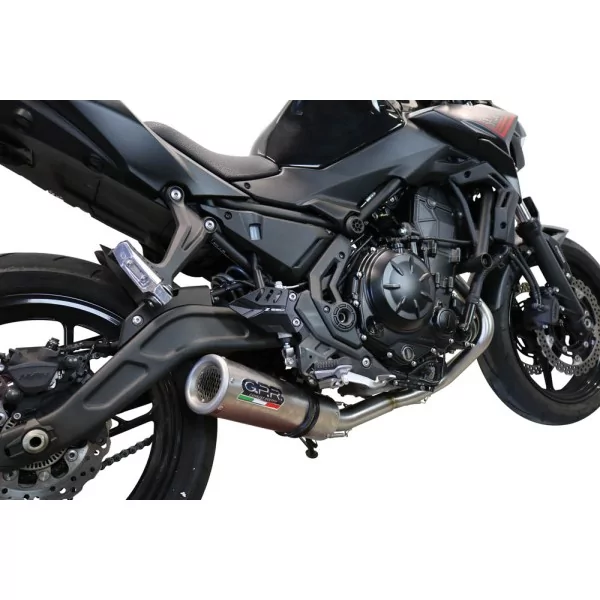 GPR Kawasaki Ninja 650 2017/20 e4 E4.CO.K.161.CAT.M3.INOX
