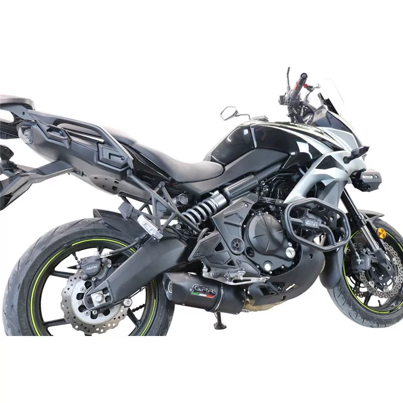 サイレンサー Kawasaki versys 100015-18 GPR FURORE NERO推奨スリップ 