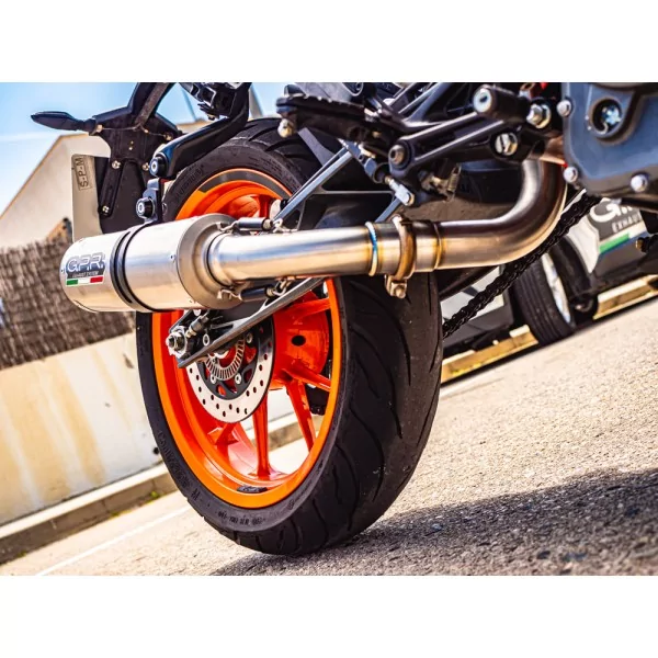 GPR Ktm Duke 390 2017/20 e4 E4.KT.87.M3.INOX