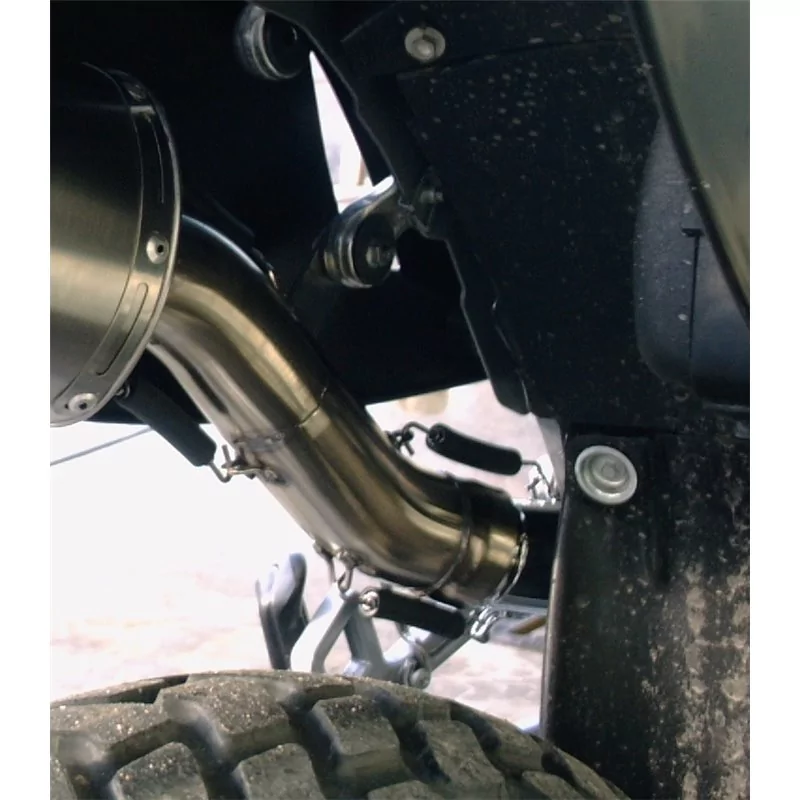 GPR Exhaust Furore Nero - Terminali Di Scarico Omologati Per KTM LC8 990 Adventure/Dakar (2006-2014)