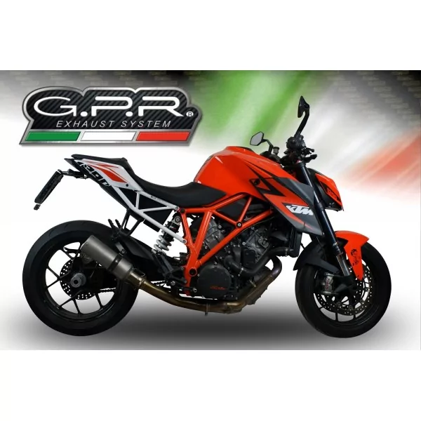 GPR Ktm Superduke 1290 R 2014/16 e3 KT.78.M3.INOX