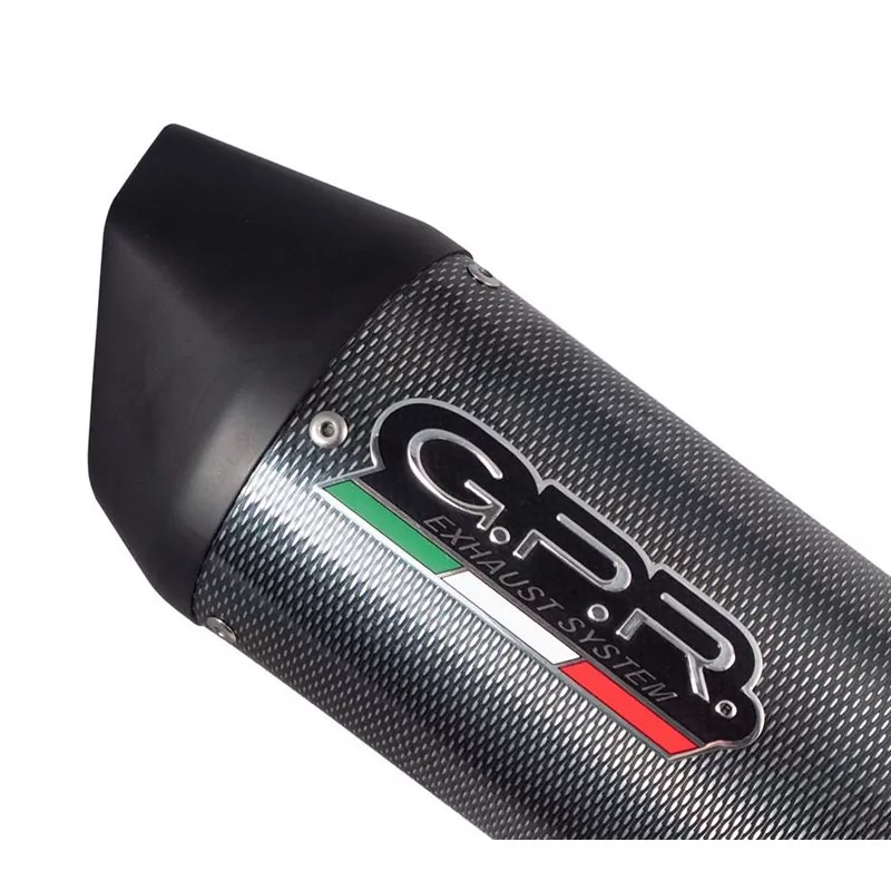 Pot D'échappement Racing GPR En Aluminium Noir Pour Yamaha X-Max 125 (2006-2007) - Pour Circuit Uniquement