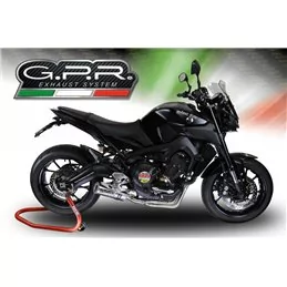 GPR Yamaha Mt-09 / Fz-09 2017/20 e4 E4.CO.Y.195.CAT.M3.INOX