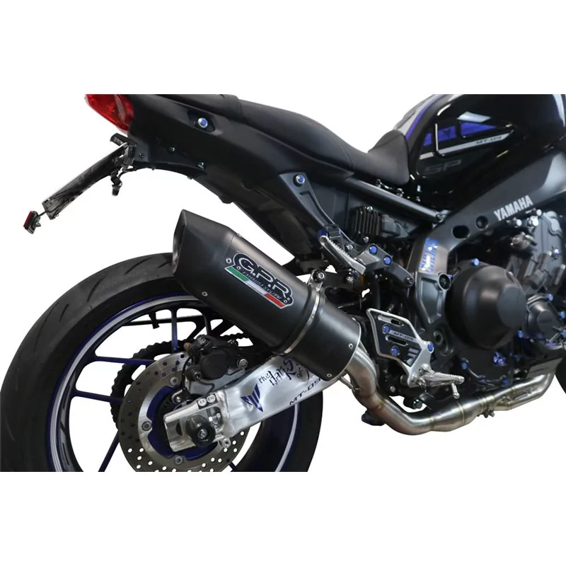 YAMAHA MT09 G.P.Rレーシングマフラー Exhaust GPR Yamaha Mt-09 Fj-09 2021-2023 e5