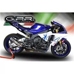 GPR Yamaha Yzf R1/R1-M 2017/20 e4 E4.Y.200.M3.INOX