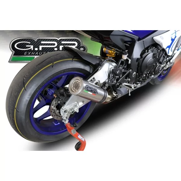 GPR Yamaha Yzf R1/R1-M 2017/20 e4 E4.Y.200.M3.INOX