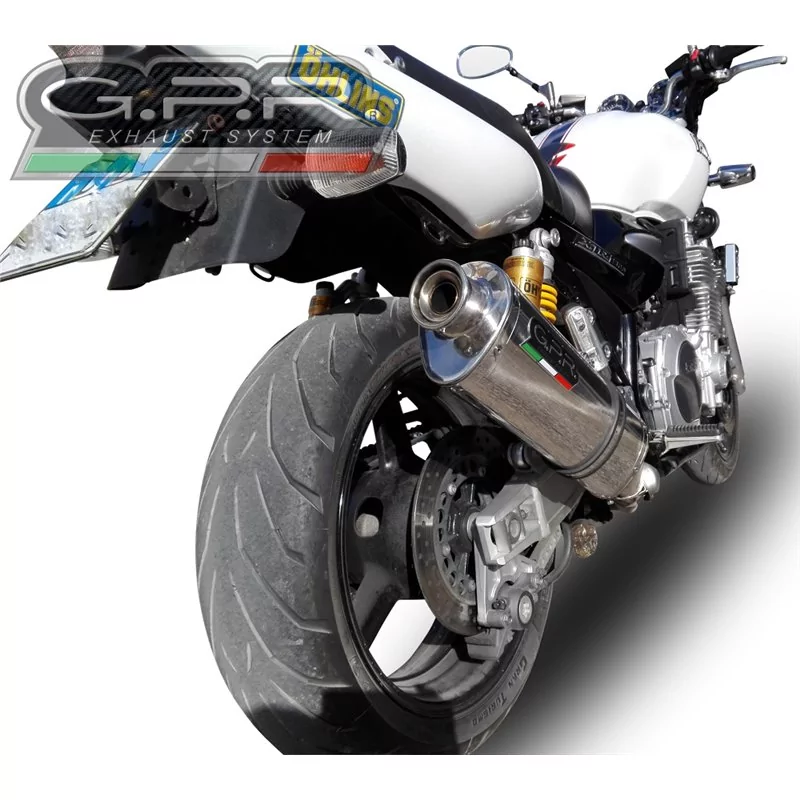 Pot D'échappement Force Yamaha XJR 1300 / Racer - Silencieux Inox & Titane Neuf