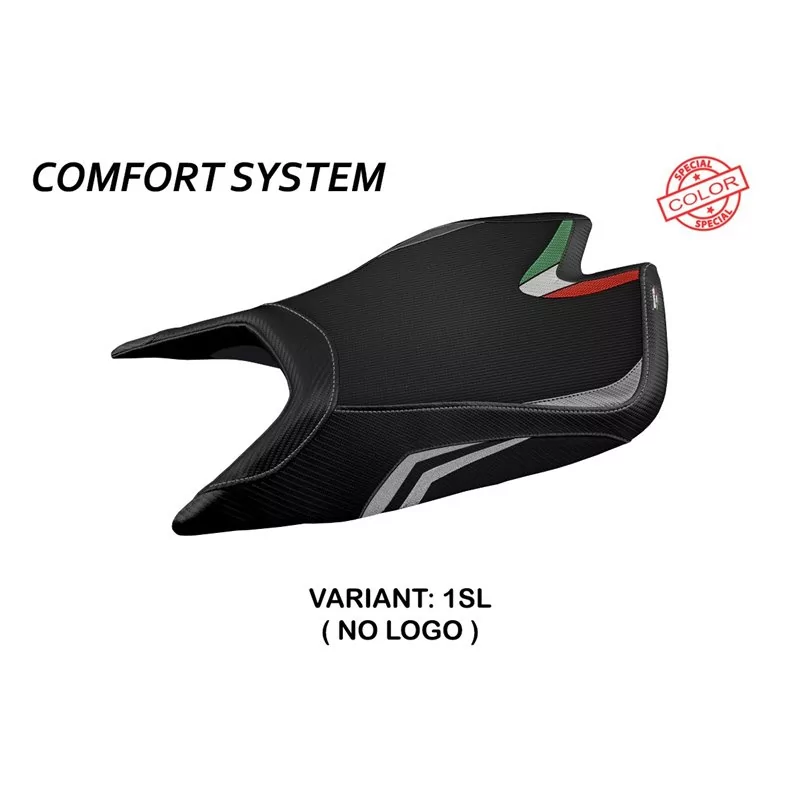 Seat cover Aprilia RSV4 (2021) Leon Special Color Comfort System Seat cover Aprilia RSV4 (2021) Leon Special Color Comfort System