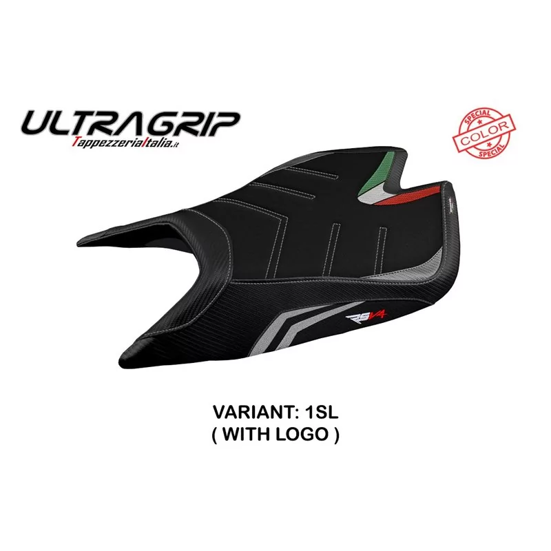 Seat cover Aprilia RSV4 (2021) Leon Special Color Ultragrip Seat cover Aprilia RSV4 (2021) Leon Special Color Ultragrip