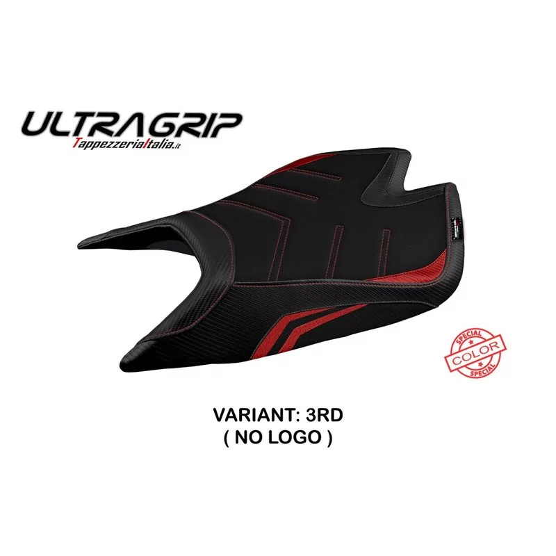 Housse de Selle avec Aprilia Tuono V4 Factory (2021) Nashua couleur spéciale Ultragrip Housse de Selle avec Aprilia Tuono V4 Factory (2021) Nashua couleur spéciale Ultragrip