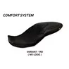 Sitzbezug BMW S 1000 XR (20-21) - Djanet Total Black KomfortSystem