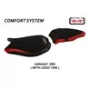 Funda de Asiento con Ducati 848/1098/1198 - con sistema de Comfort Cervia Velvet