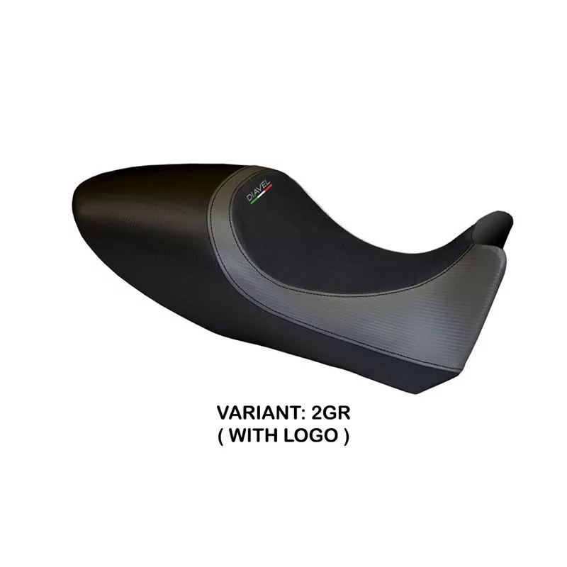 Housse de Selle Ducati Diavel (11-13) Arezzo Carbon Color Housse de Selle Ducati Diavel (11-13) Arezzo Carbon Color