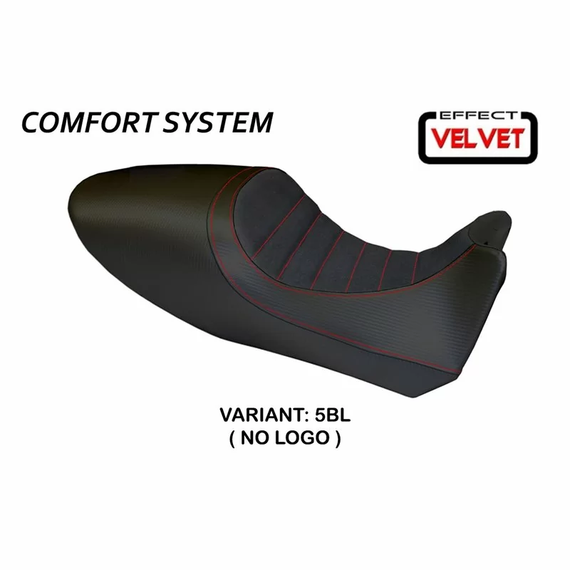 Funda de Asiento con Ducati Diavel (11-13) - Arezzo Color Velvet Comfort System