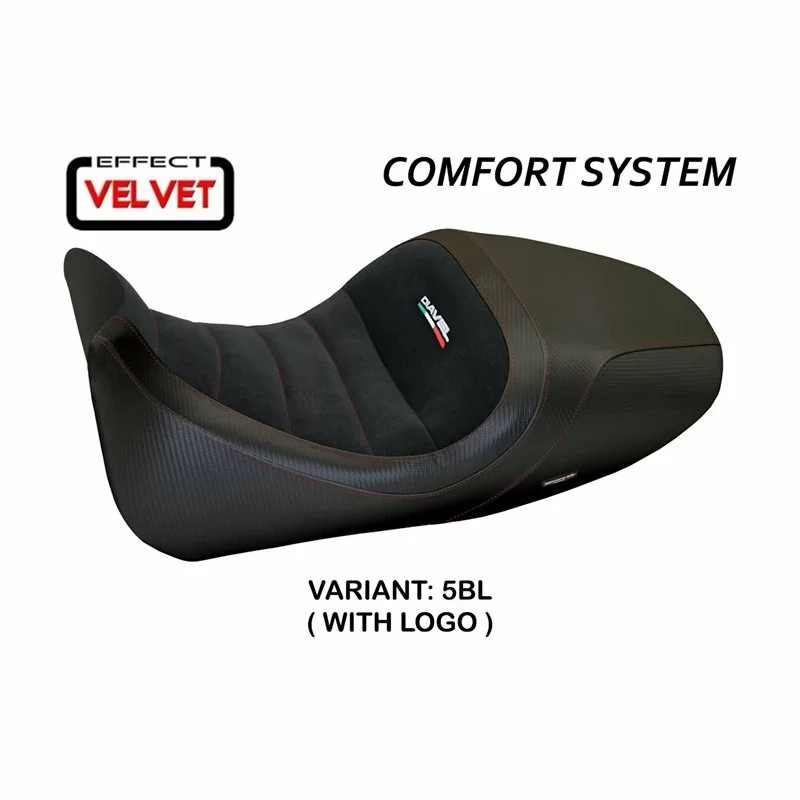 Rivestimento Sella Ducati Diavel (14-18) - Imola 1 Velvet Comfort System