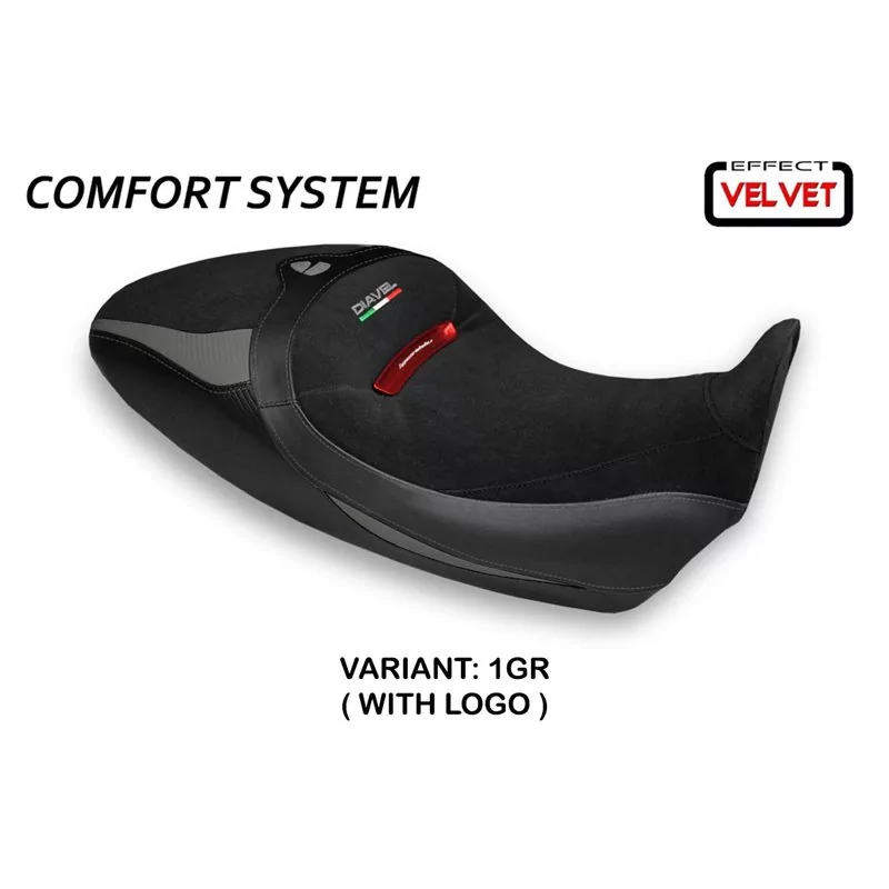 Funda de Asiento con Ducati Diavel 1260 S (19-21) - Costanza 1 Velvet Comfort System Funda de Asiento con Ducati Diavel 1260 S (19-21) - Costanza 1 Velvet Comfort System