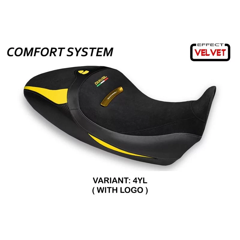 Funda de Asiento con Ducati Diavel 1260 S (19-21) - Costanza 1 Velvet Comfort System Funda de Asiento con Ducati Diavel 1260 S (19-21) - Costanza 1 Velvet Comfort System