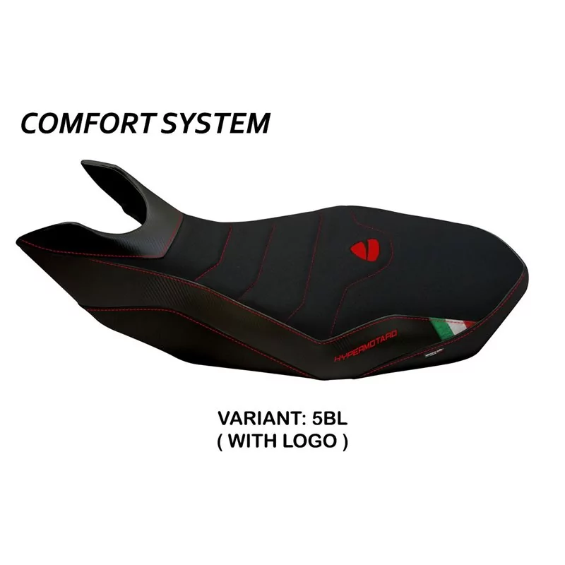 Seat cover Ducati Hypermotard 796 / 1100 / 1100 EVO (07-12) Medea 2 Comfort System Seat cover Ducati Hypermotard 796 / 1100 / 1100 EVO (07-12) Medea 2 Comfort System