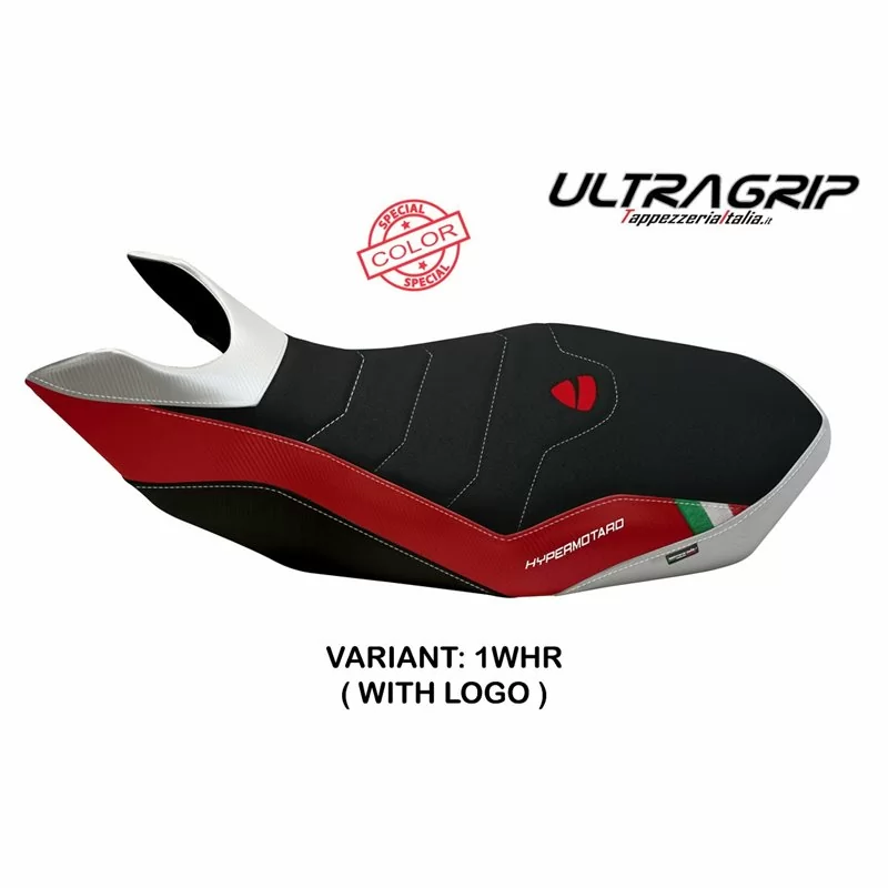 Funda de Asiento con Ducati Hypermotard 796/1100/1100 EVO (07-12) - Ribe Color Especial Ultragrip