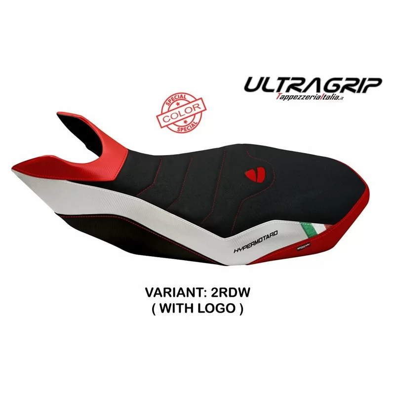 Funda de Asiento con Ducati Hypermotard 796/1100/1100 EVO (07-12) - Ribe Color Especial Ultragrip