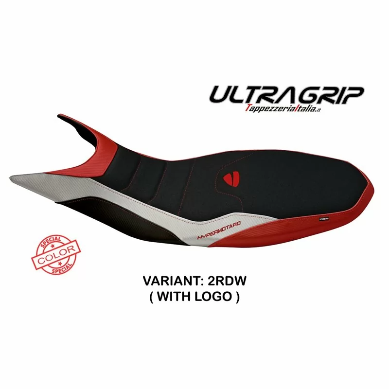 Funda de Asiento con Ducati Hypermotard 821/939 (13-18) - Megara Color Especial Ultragrip