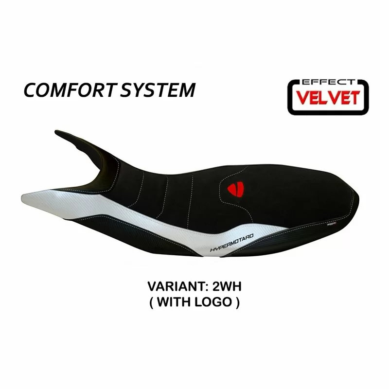 Rivestimento Sella Ducati Hypermotard 821 / 939 (13-18) - Varna 1 Velvet Comfort System