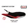 Funda de Asiento con Ducati Hypermotard 821/939 (13-18) - Varna sistema de Comfort de terciopelo de Color