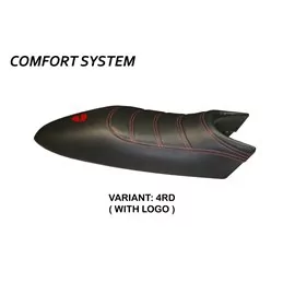 Funda de Asiento con Ducati Monster (94-07) - de sistema de Comfort Total Black