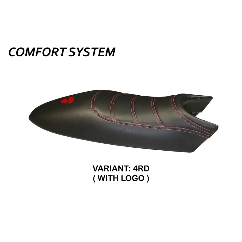 Housse de Selle Ducati Monster (94-07) Total Black Comfort System Housse de Selle Ducati Monster (94-07) Total Black Comfort System