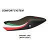 Sitzbezug mit Ducati Monster 1100/1100 EVO (09-13) - Tricolat Total Black KomfortSystem