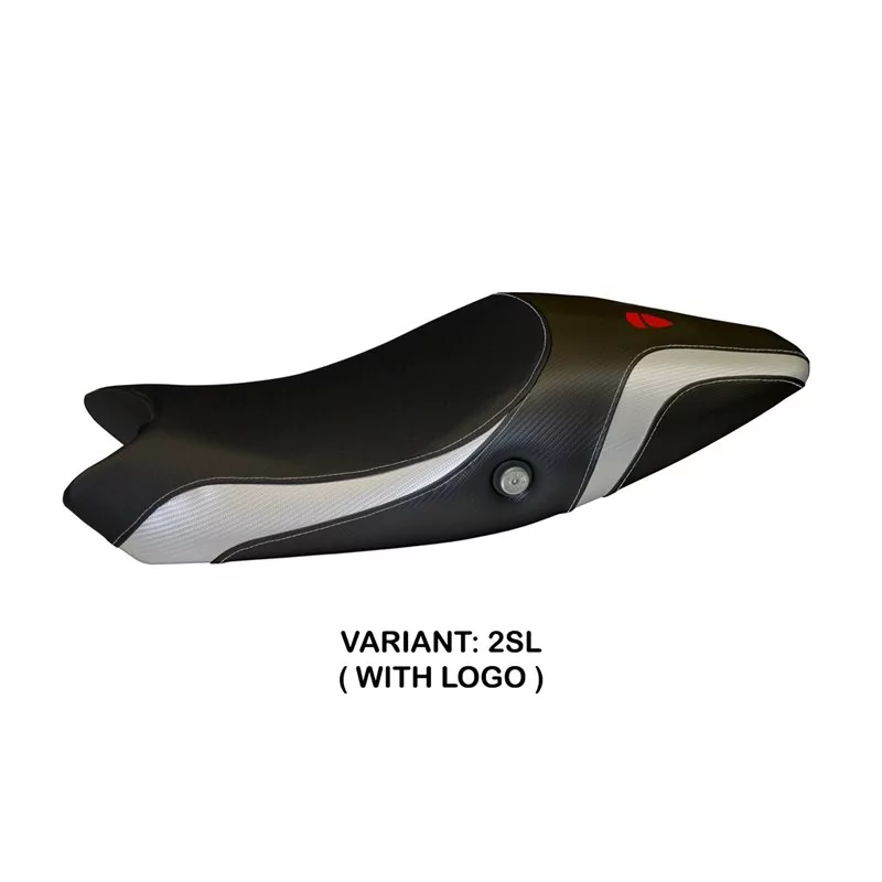 Funda de Asiento con Ducati Monster 1100/1100 EVO (09-13) - Logos Carbon Colat Funda de Asiento con Ducati Monster 1100/1100 EVO (09-13) - Logos Carbon Colat
