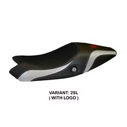 Housse de Selle Ducati Monster 696/796 (08-14) Logos Carbon Colat