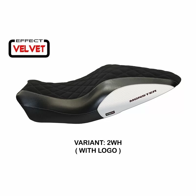 Funda de Asiento con Ducati Monster 821/1200 (14-16) - Andorra Velvet