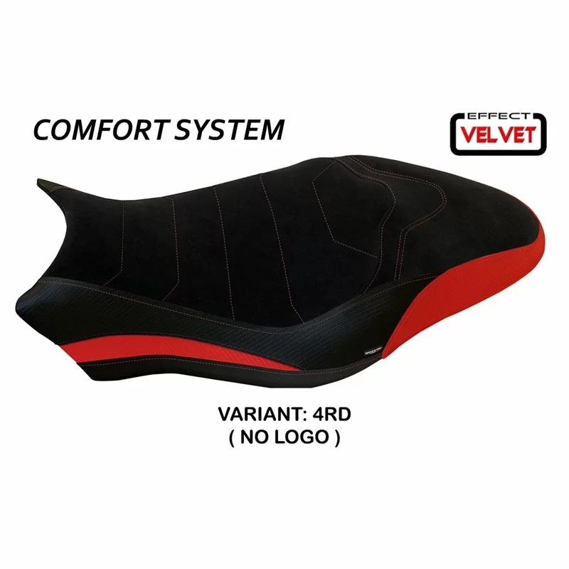 Funda de Asiento con Ducati Monster 821/1200 (17-20) - Ovada 1 Velvet Comfort System