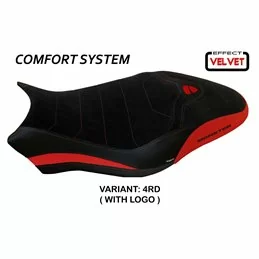 Funda de Asiento con Ducati Monster 821/1200 (17-20) - Ovada 1 Velvet Comfort System