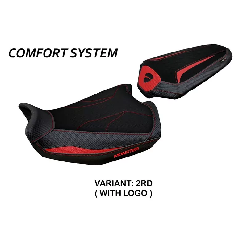 Rivestimento Sella Ducati Monster 937 (2021) - Linosa Comfort System Rivestimento Sella Ducati Monster 937 (2021) - Linosa Comfort System