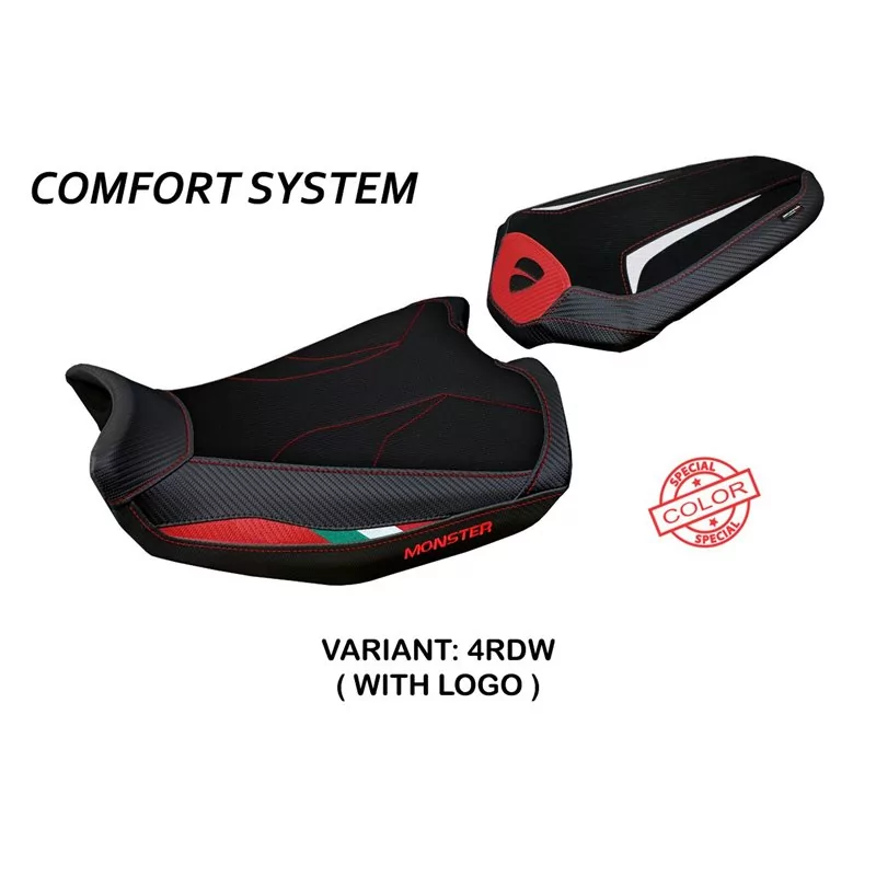 Housse de Selle Ducati Monster 937 (2021) Linosa Comfort System Housse de Selle Ducati Monster 937 (2021) Linosa Comfort System