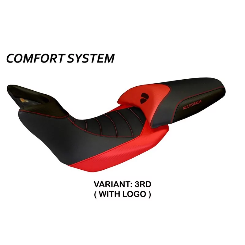 Funda de Asiento con Ducati Multistrada 1200 (12-14) - con sistema de Comfort Noto Funda de Asiento con Ducati Multistrada 1200 (12-14) - con sistema de Comfort Noto