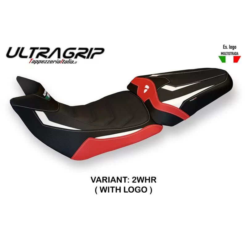 Sitzbezug mit Ducati Multistrada 1200/1260 (15-20) - Bobbio Sonderfarbe Ultragrip Sitzbezug mit Ducati Multistrada 1200/1260 (15-20) - Bobbio Sonderfarbe Ultragrip